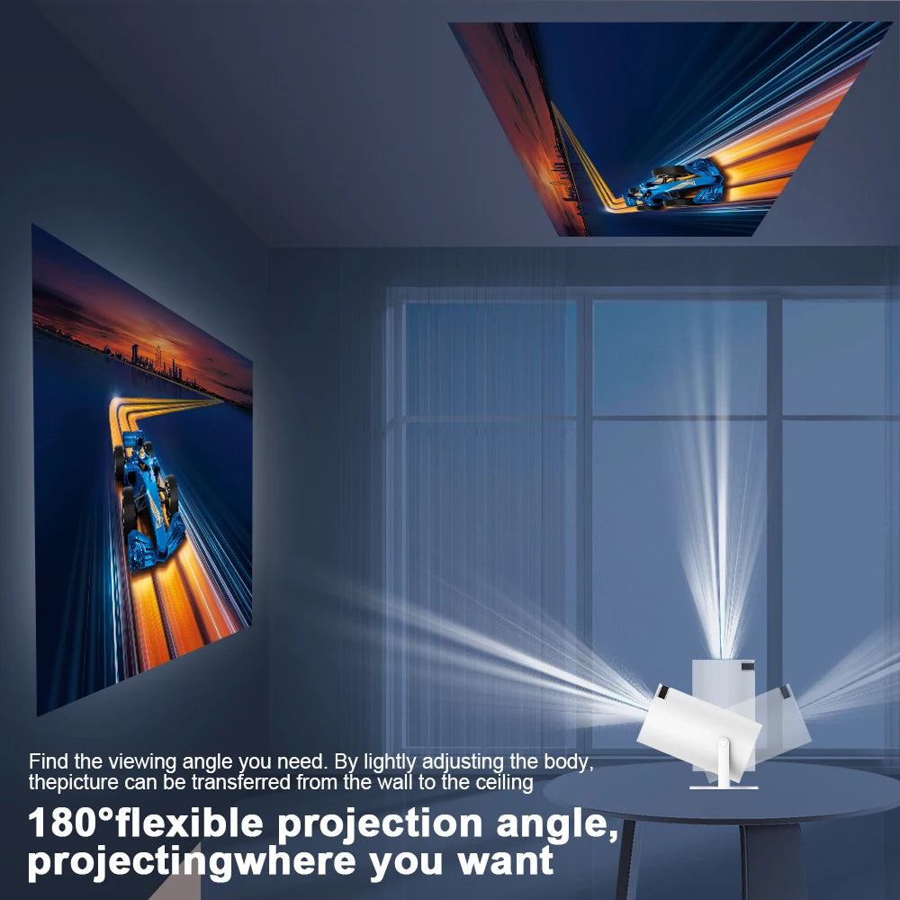 WeCool™ ChillCast 1280x720P 4K Smart Projector