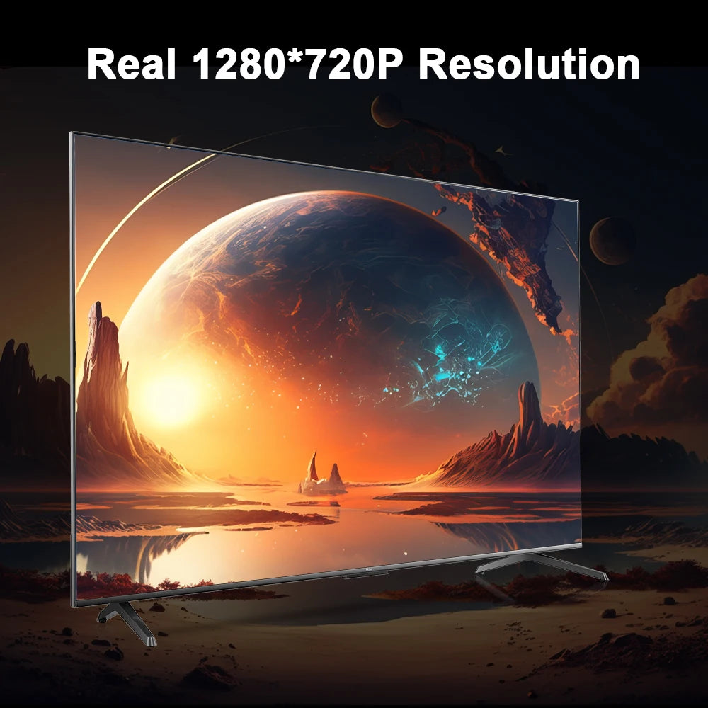 WeCool™ ChillCast 1280x720P 4K Smart Projector