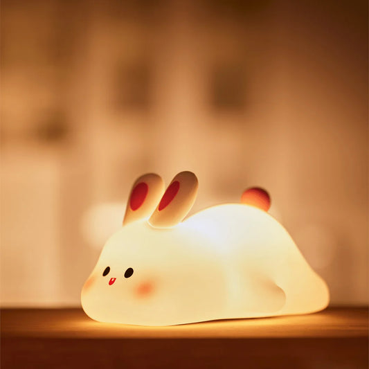 WeCool™ Squishy Silicone Rabbit Night Light