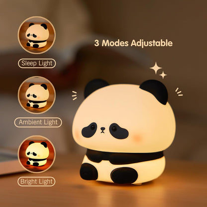 WeCool™ Squishy Silicone Panda Night Light