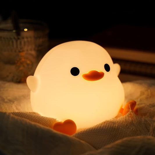 WeCool™ Squishy Silicone Ducky Night Light