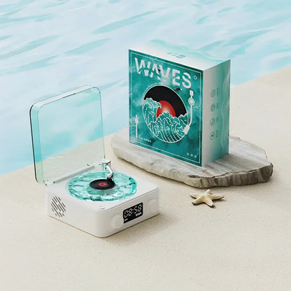 WeCool™ Vinyl Waves Light Projector & Bluetooth Speaker