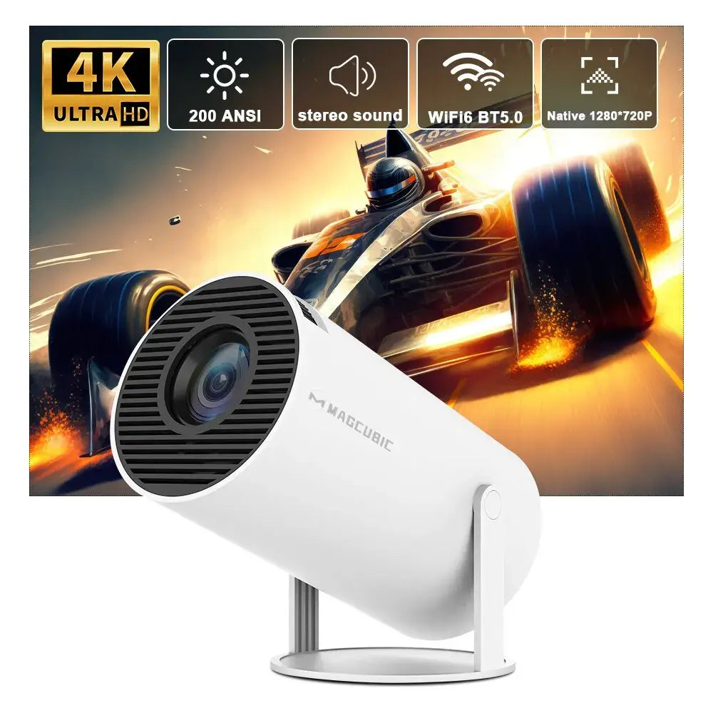 WeCool™ ChillCast 1280x720P 4K Smart Projector