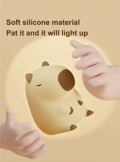 WeCool™ Squishy Silicone Capybara Night light