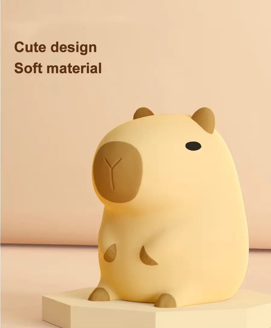 WeCool™ Squishy Silicone Capybara Night light